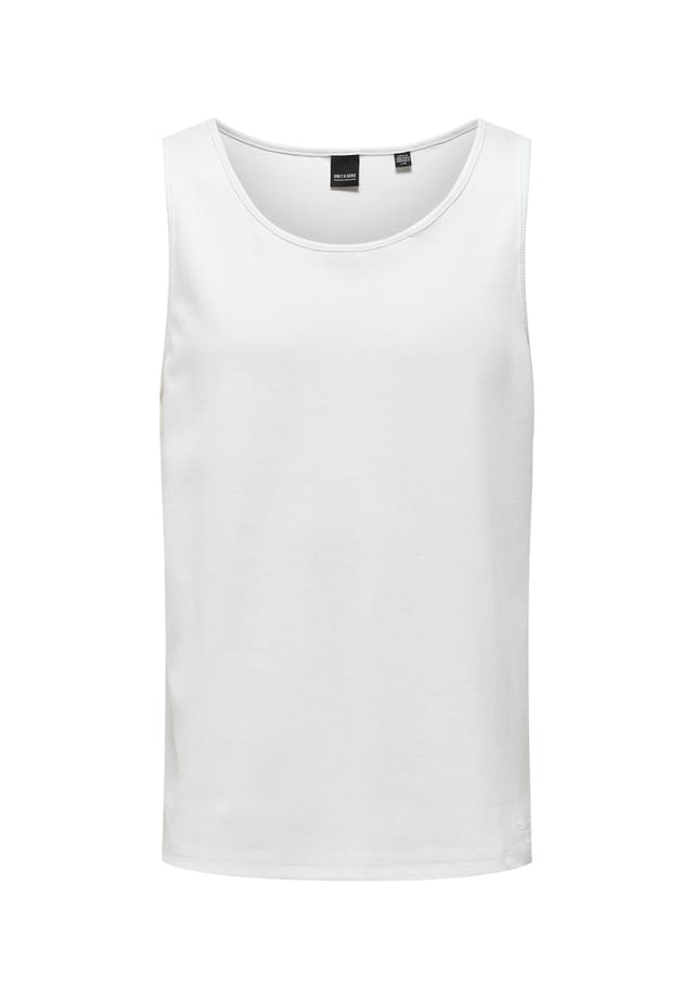 Топ les классический топ-майка Only & Sons, белый
Топ les классический топ-майка Only & Sons, белый