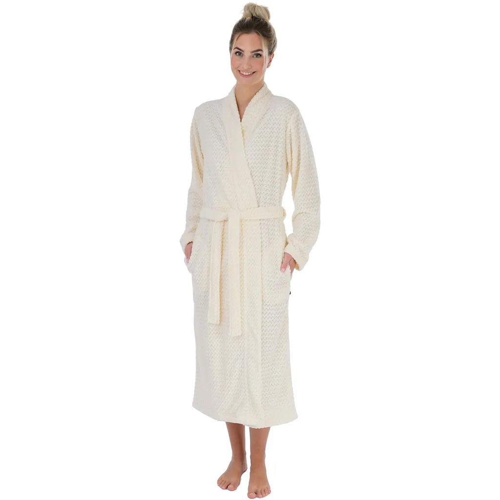 Женский махровый халат 5001, 1 шт., микровелюр Wewo Fashion, кремовый
Женский махровый халат 5001, 1 шт., микровелюр Wewo Fashion, кремовый