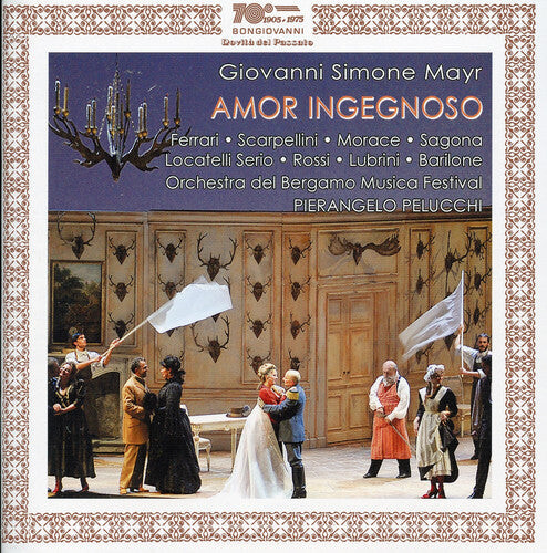CD диск Ferrari / Scarpellini / Morace / Serio / Pelucchi: Amor Ingegnoso: Giovanni Simone Mayr
CD диск Ferrari / Scarpellini / Morace / Serio / Pelucchi: Amor Ingegnoso: Giovanni Simone Mayr