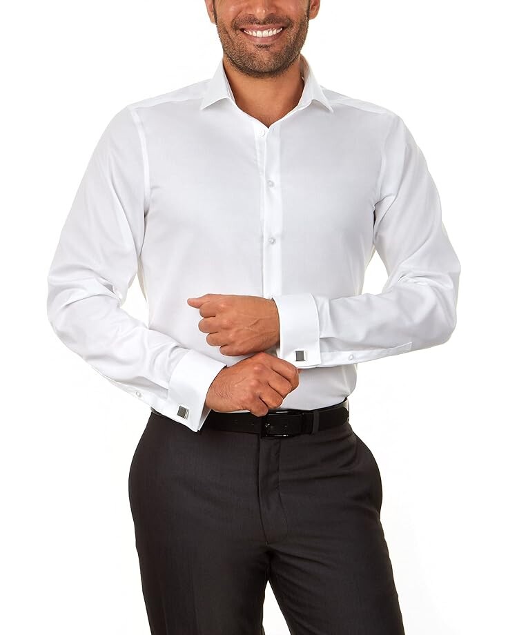 Рубашка Calvin Klein Men's Dress Shirt Slim Fit Non Iron Herringbone French Cuff, белый
Рубашка Calvin Klein Men's Dress Shirt Slim Fit Non Iron Herringbone French Cuff, белый