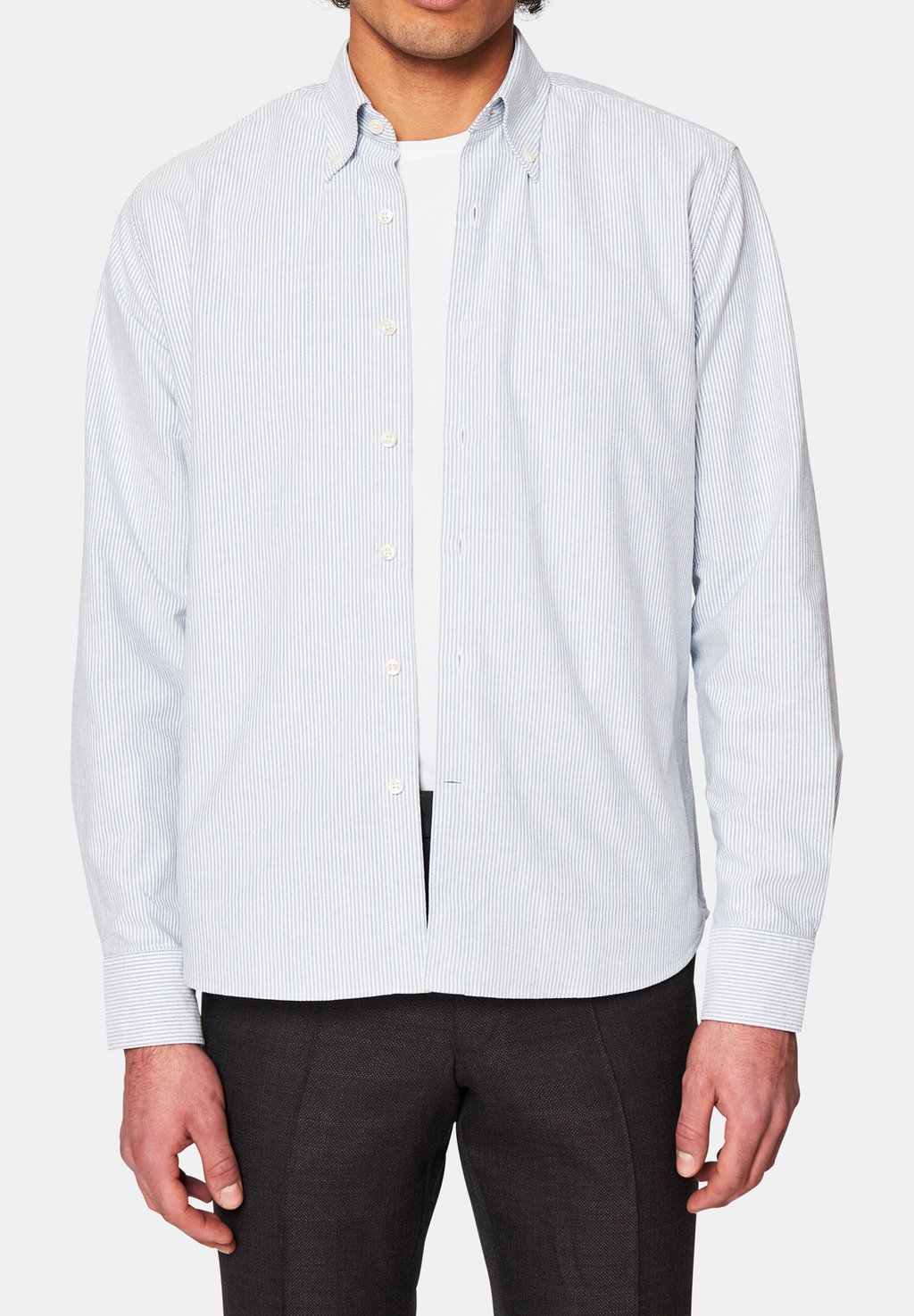 Рубашка REG FIT BD STRIPE OXFORD Oscar Jacobson, светло-голубой
Рубашка REG FIT BD STRIPE OXFORD Oscar Jacobson, светло-голубой