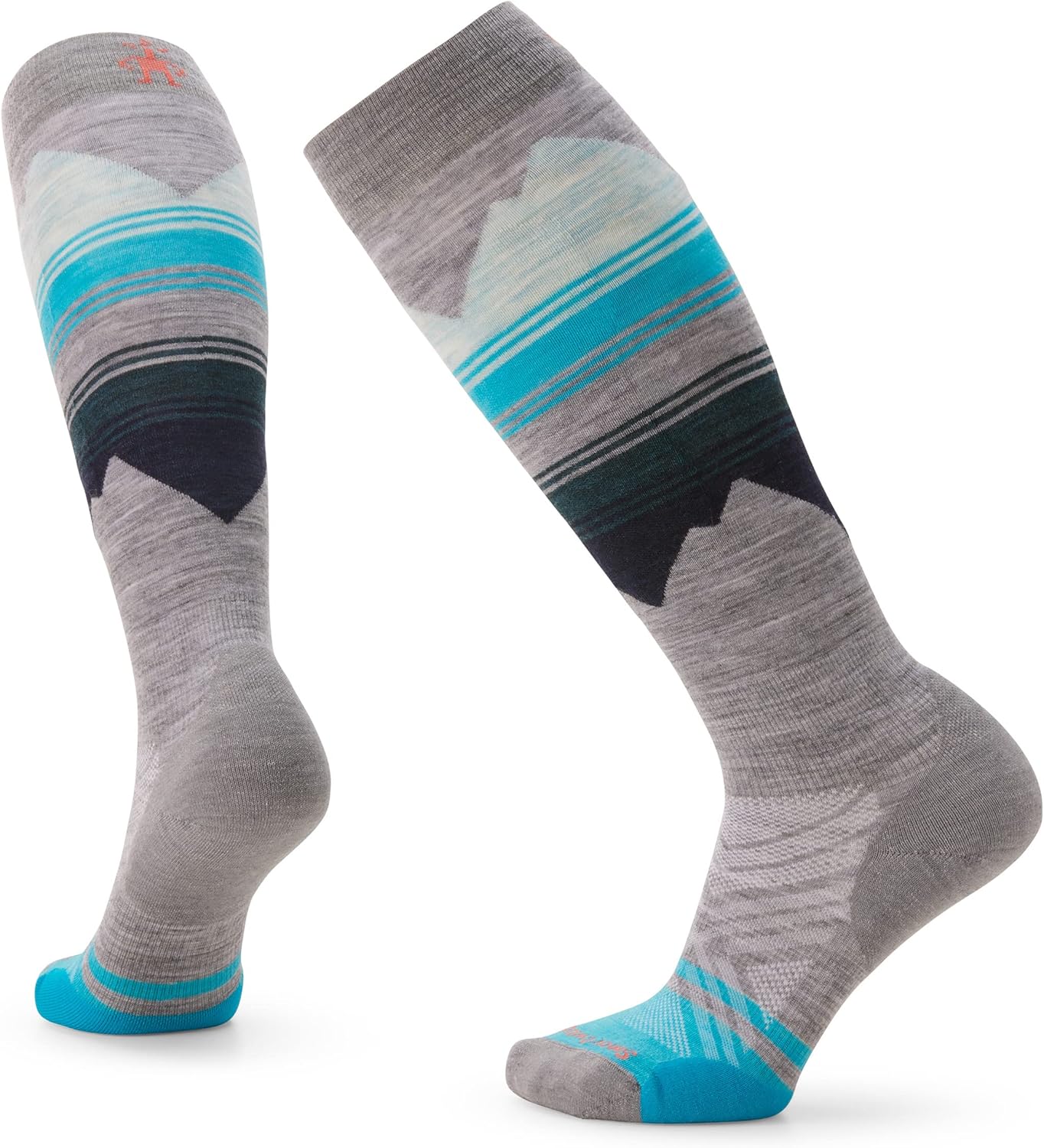 Женские лыжные носки Smartwool с амортизирующим узором поверх голени, Light Gray
Женские лыжные носки Smartwool с амортизирующим узором поверх голени, Light Gray