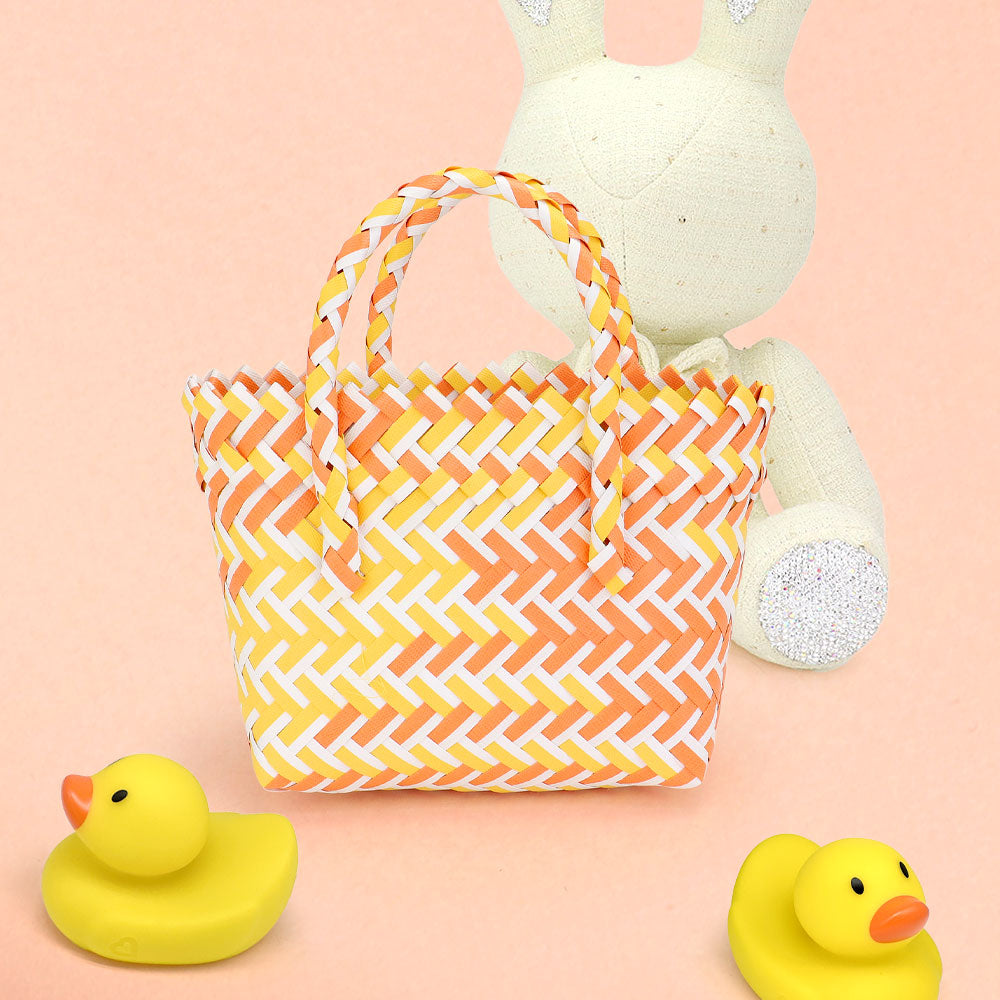 Плетеная мини сумка тоут FASHNZFAB, желтый
Плетеная мини сумка тоут FASHNZFAB, желтый