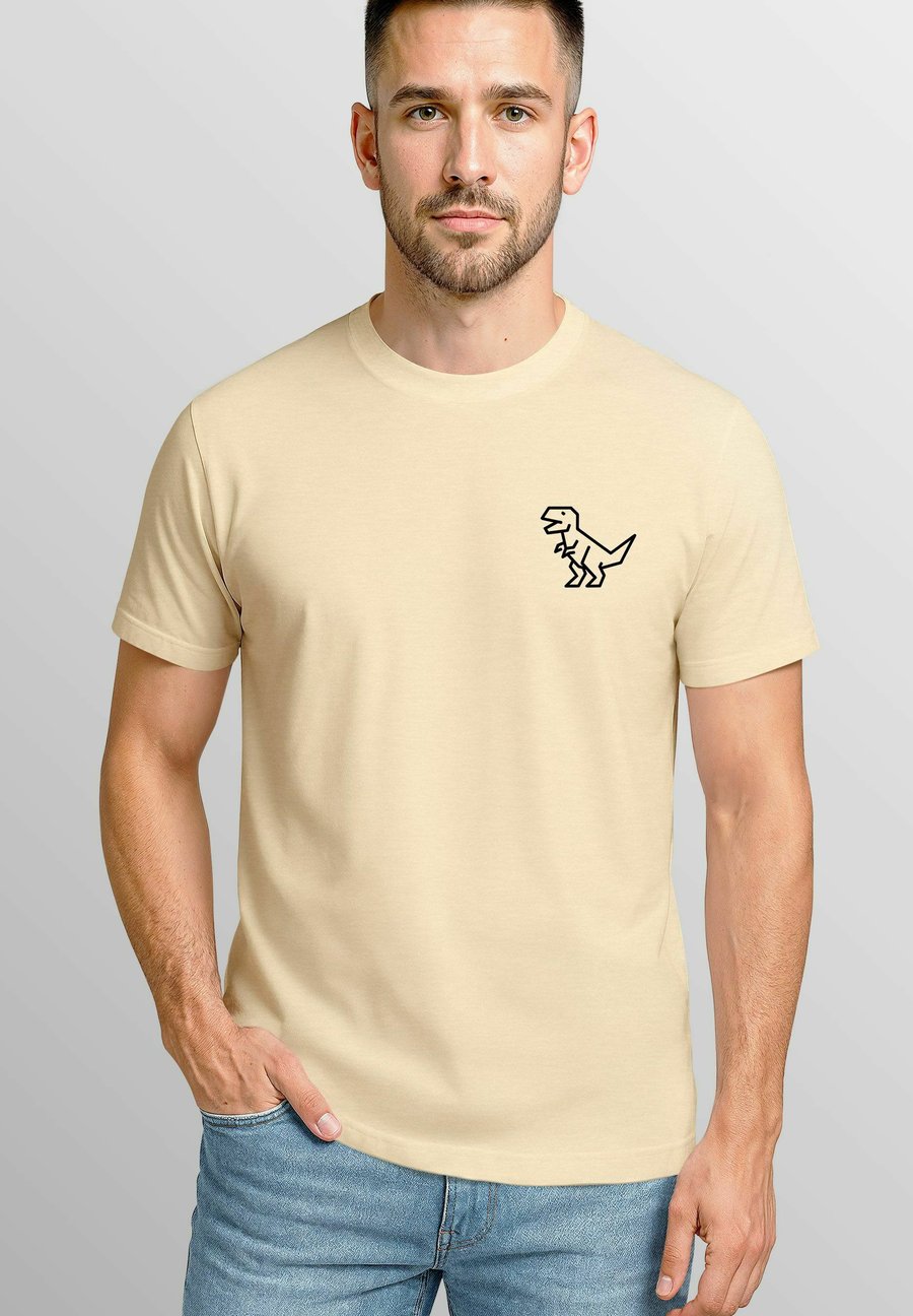 Футболка Neverless MIT DINO - LUSTIGES T-REX LOGO AUF DER BRUST, Natur/Beige
Футболка Neverless MIT DINO - LUSTIGES T-REX LOGO AUF DER BRUST, Natur/Beige