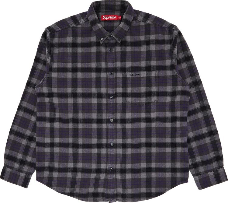 Рубашка Supreme Plaid Flannel 'Black', черный
Рубашка Supreme Plaid Flannel 'Black', черный