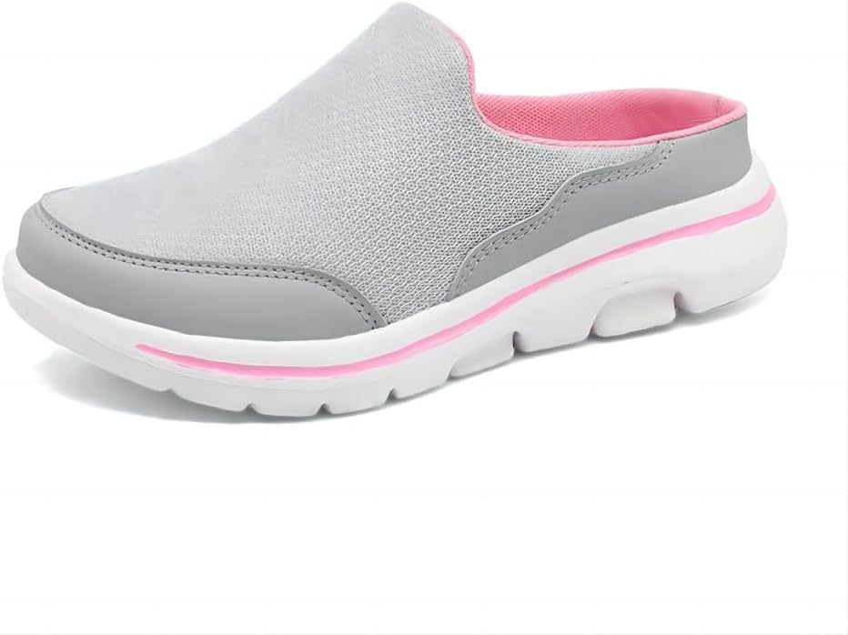 Мужские повседневные сетчатые кроссовки, дышащие, удобные, без застежки, для ходьбы, мюли, сабо, без задника, легкие тапочки Asifn, розовый/серый
Мужские повседневные сетчатые кроссовки, дышащие, удобные, без застежки, для ходьбы, мюли, сабо, без задника, легкие тапочки Asifn, розовый/серый