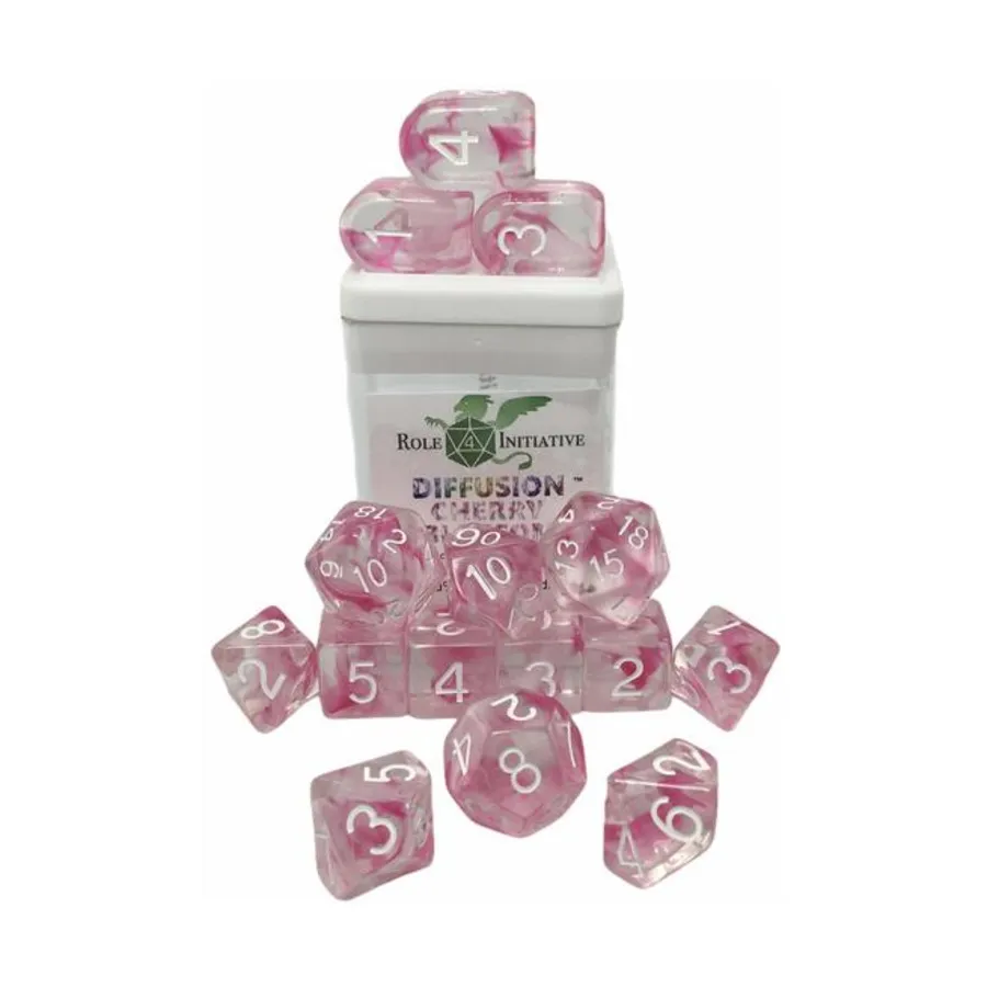 Многогранные игральные кости — вишневый цвет, арка d4 с белыми цифрами (15), Game Dice - Diffusion (Role 4 Initiative)
Многогранные игральные кости — вишневый цвет, арка d4 с белыми цифрами (15), Game Dice - Diffusion (Role 4 Initiative)