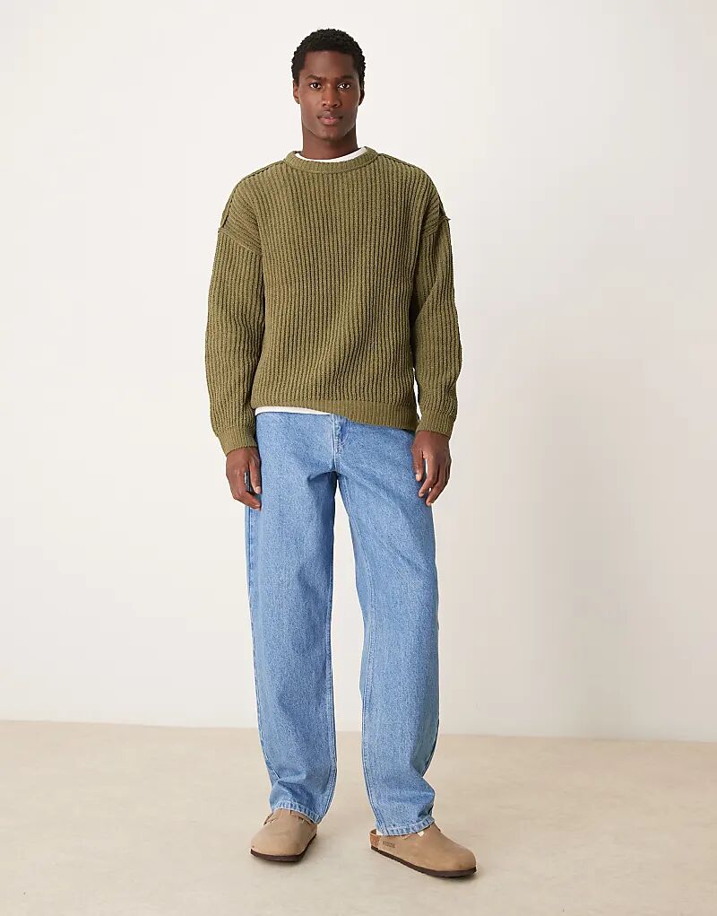 Очень мешковатые джинсы в средне-синем цвете ASOS DESIGN
Очень мешковатые джинсы в средне-синем цвете ASOS DESIGN