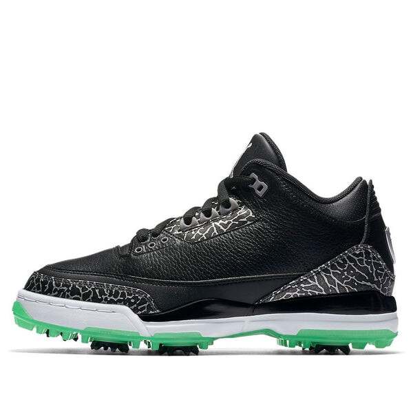 Кроссовки 3 retro golf 'black green glow' Air Jordan, черный
Кроссовки 3 retro golf 'black green glow' Air Jordan, черный