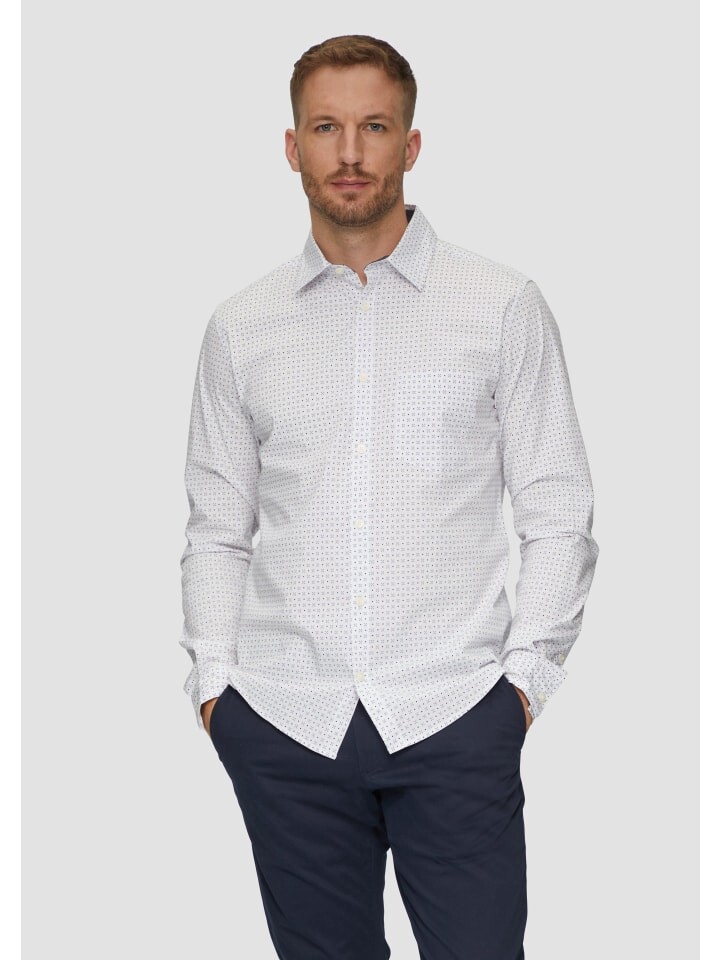 Рубашка sOliver langarm, белый
Рубашка sOliver langarm, белый