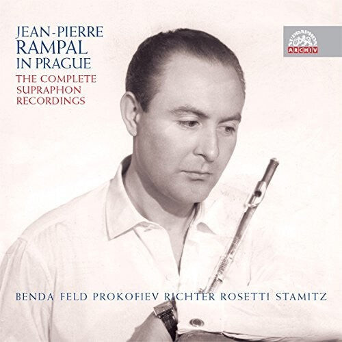 CD диск Benda / Prokofiev / Richter / Roessler-Rosetti: Jean-Pierre Rampal: The Complete Supraphon Recordings
CD диск Benda / Prokofiev / Richter / Roessler-Rosetti: Jean-Pierre Rampal: The Complete Supraphon Recordings