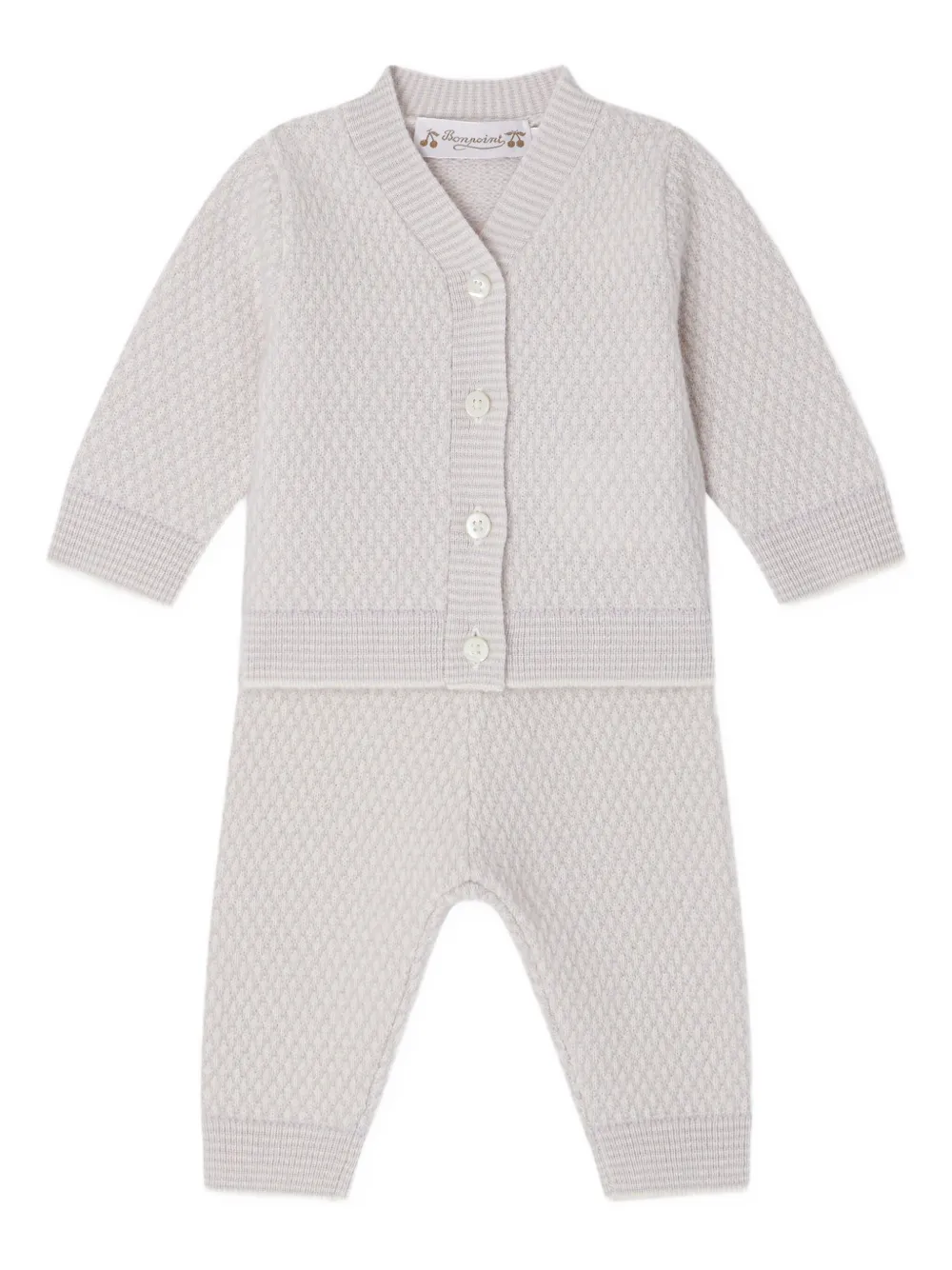 Комплект Jahiel из кардигана и брюк Bonpoint, серый
Комплект Jahiel из кардигана и брюк Bonpoint, серый