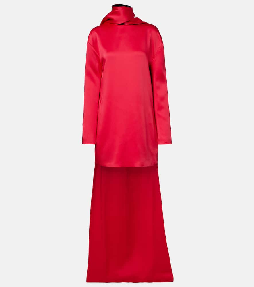 Асимметричное коктейльное платье из крепа с деталью-шарфом Tom Ford, Cranberry
Асимметричное коктейльное платье из крепа с деталью-шарфом Tom Ford, Cranberry