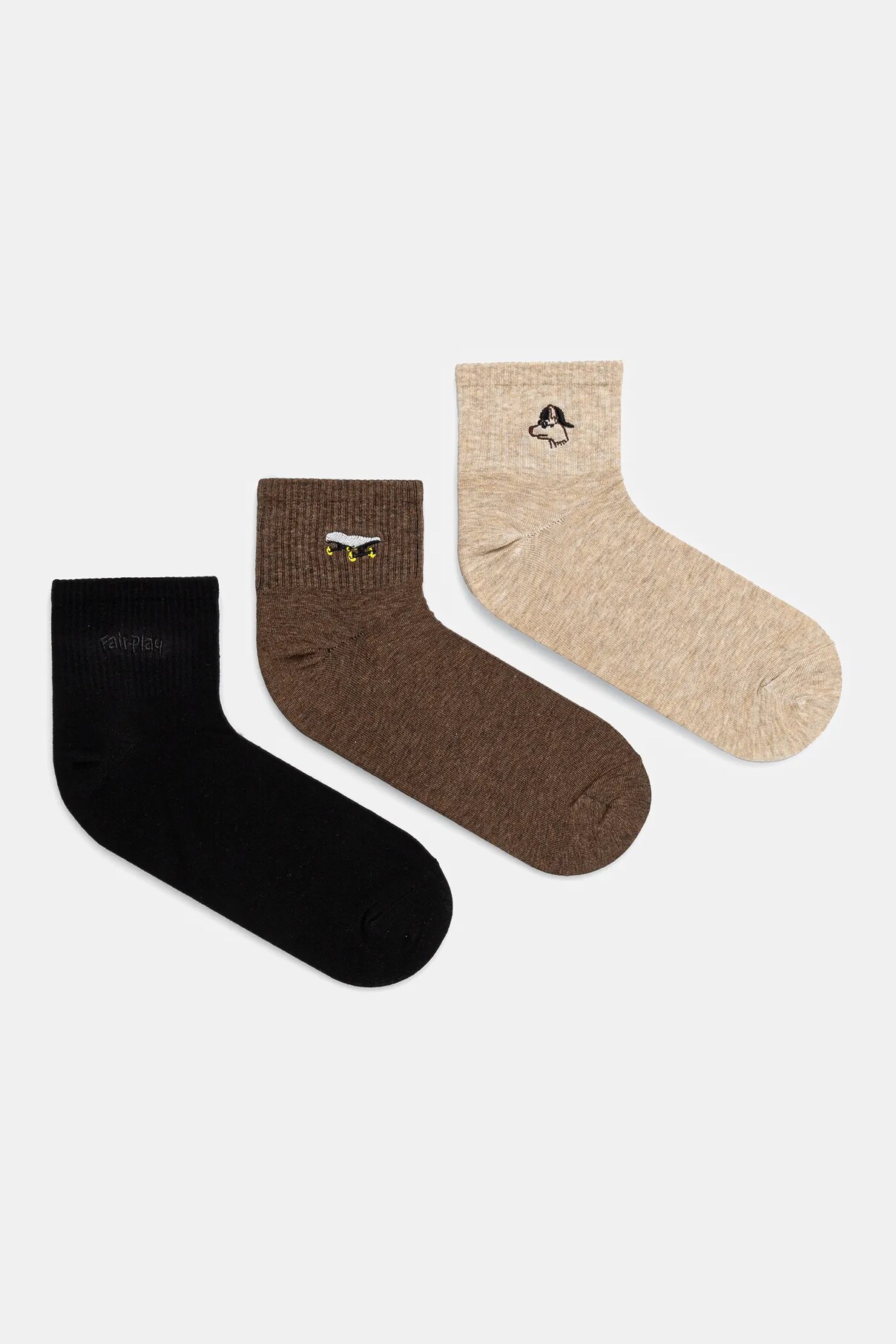 Носки хлопковые 3 шт. в упаковке Medicine, мультиколор
Носки хлопковые 3 шт. в упаковке Medicine, мультиколор