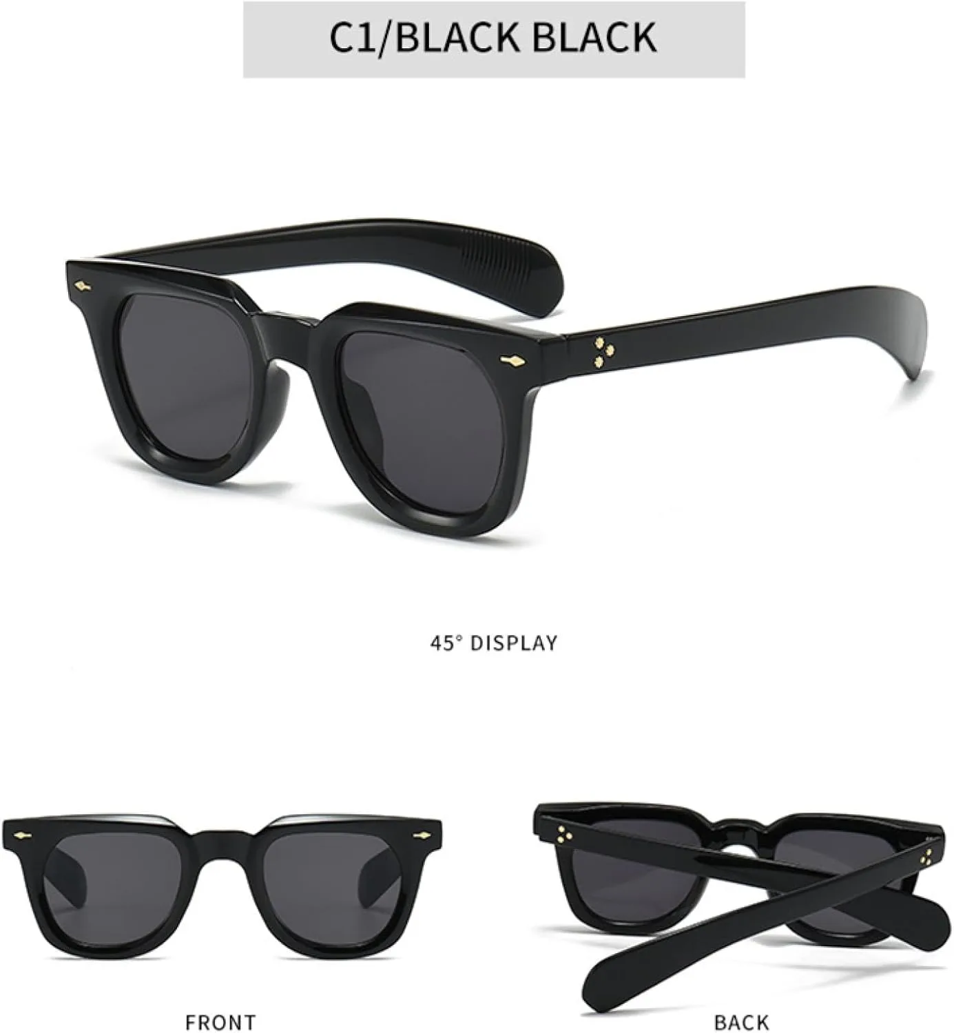 Солнцезащитные очки с защитой от УФ-излучения UV400 | Rivets Punk | для женщин и мужчин, для занятий спортом на открытом воздухе и вождения DSVIGF, Tea Green
Солнцезащитные очки с защитой от УФ-излучения UV400 | Rivets Punk | для женщин и мужчин, для занятий спортом на открытом воздухе и вождения DSVIGF, Tea Green