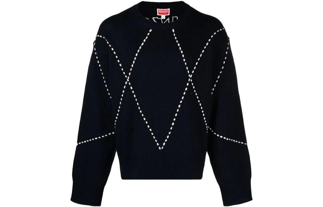 Свитер мужской Kenzo, синий 
Свитер мужской Kenzo, синий