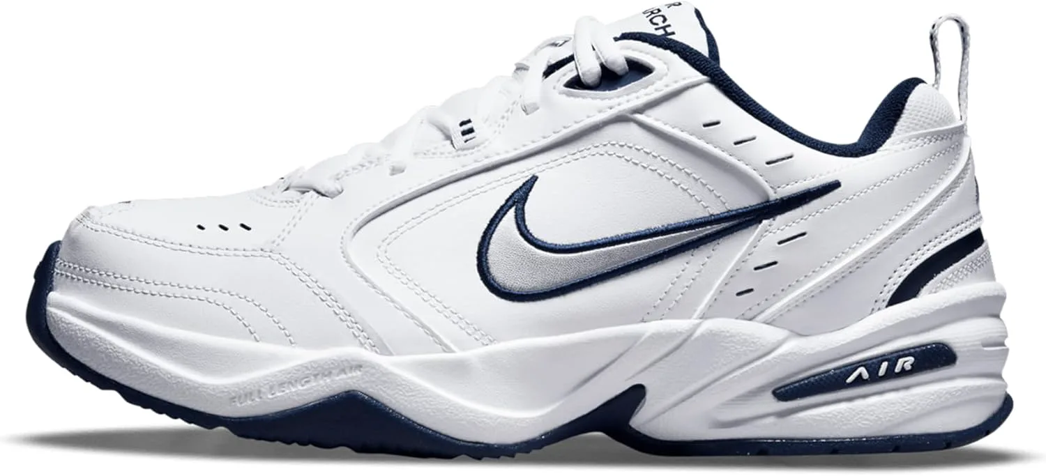 Мужские кроссовки для тренинга/тренировок Nike Air Monarch IV, белый/металлик серебристый/темно-синий
Мужские кроссовки для тренинга/тренировок Nike Air Monarch IV, белый/металлик серебристый/темно-синий
