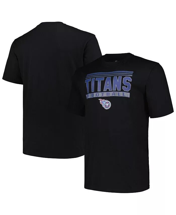 Мужская черная футболка Tennessee Titans Big Tall Pop Fanatics, черный
Мужская черная футболка Tennessee Titans Big Tall Pop Fanatics, черный