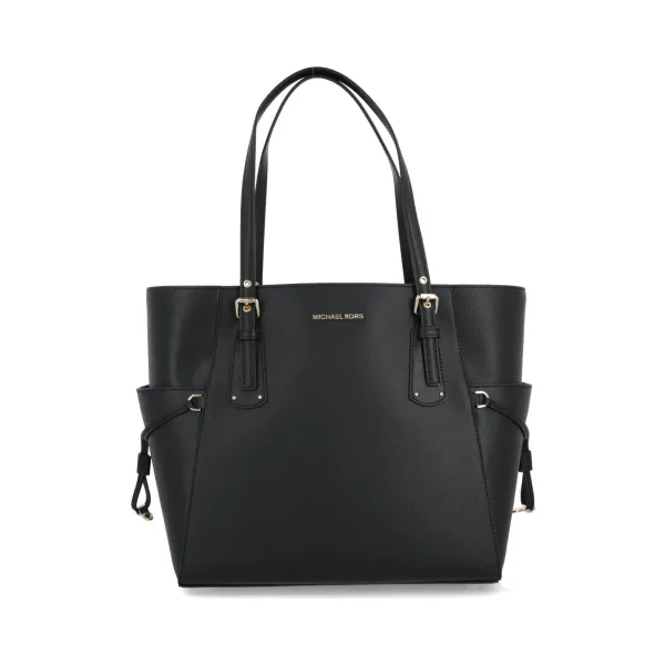 Кожаная сумка-шоппер voyager Michael Kors, черный 
Кожаная сумка-шоппер voyager Michael Kors, черный