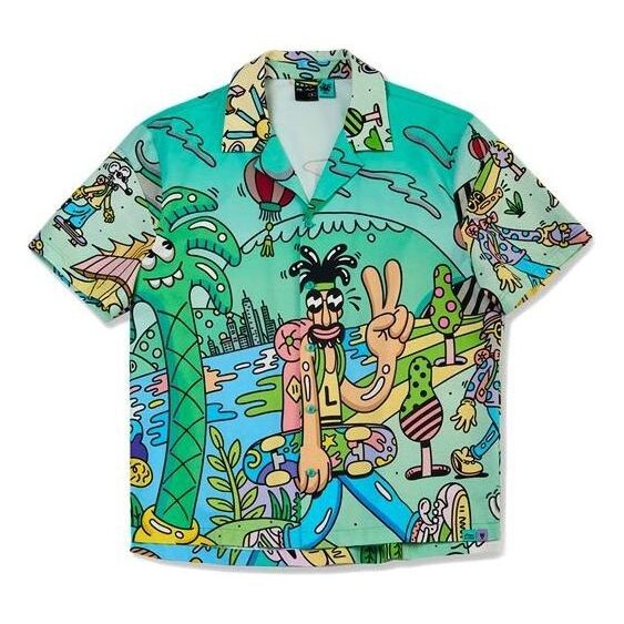 Рубашка x Стивен Харрингтон свободные Рубашка Li-Ning, зеленый
Рубашка x Стивен Харрингтон свободные Рубашка Li-Ning, зеленый