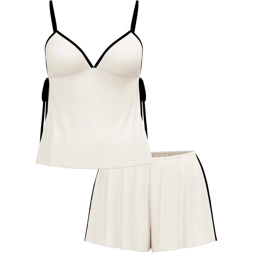 Victoria's Secret Пижамный комплект женский кокосовый белый
Victoria's Secret Пижамный комплект женский кокосовый белый