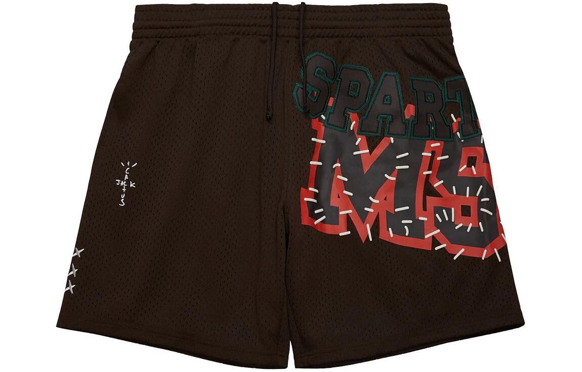 Mitchell & Ness X Спортивные шорты унисекс коричневые Travis Scott, коричневый
Mitchell & Ness X Спортивные шорты унисекс коричневые Travis Scott, коричневый