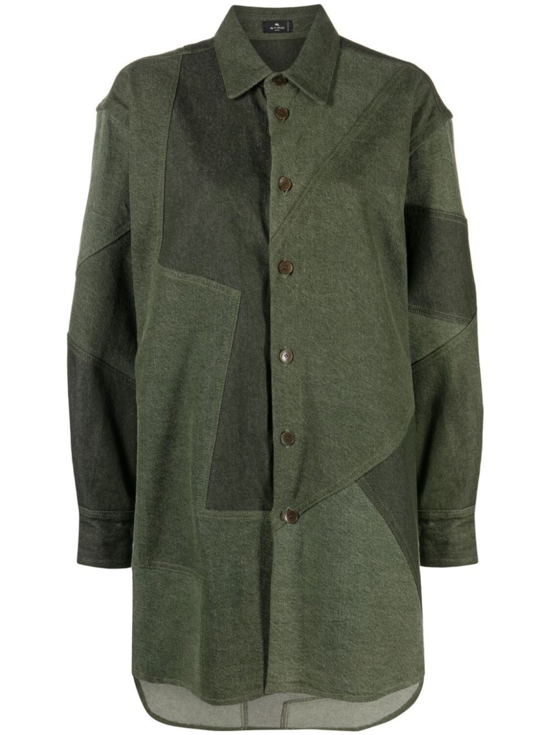 ETRO рубашка с длинными рукавами и вставками, зеленый
ETRO рубашка с длинными рукавами и вставками, зеленый