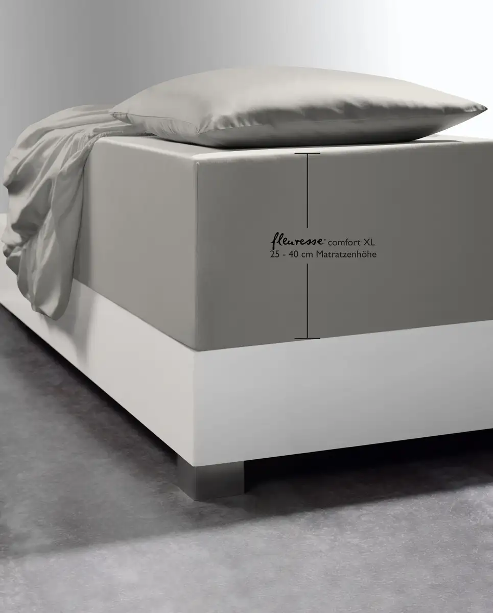 Простыня флересс "Comfort XL", трикотаж Мако, для матрасов высотой до 40 см, простыня плоская, простыня на подгонке Fleuresse 180-200х200-220 см, 1 шт., серый
Простыня флересс "Comfort XL", трикотаж Мако, для матрасов высотой до 40 см, простыня плоская, простыня на подгонке Fleuresse 180-200х200-220 см, 1 шт., серый