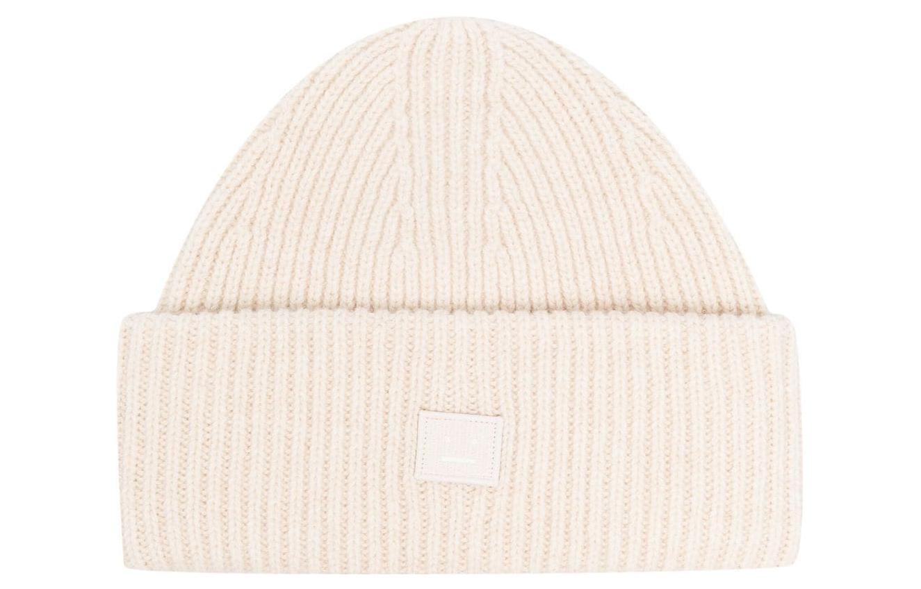 Шапка с логотипом и узором из рубчатого трикотажа Acne Studios, Ecru
Шапка с логотипом и узором из рубчатого трикотажа Acne Studios, Ecru