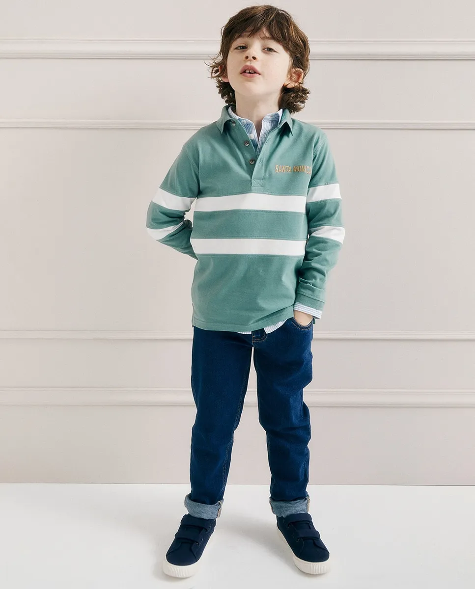 Базовые джинсы Sfera, зеленый
Базовые джинсы Sfera, зеленый