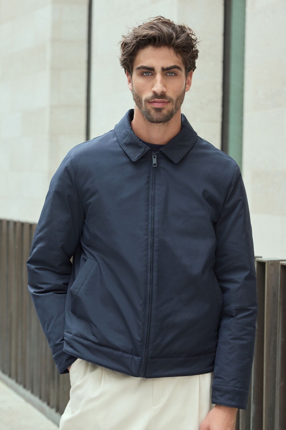 Утепленная куртка харрингтон, устойчивая к воздействию дождя Next, синий
Утепленная куртка харрингтон, устойчивая к воздействию дождя Next, синий