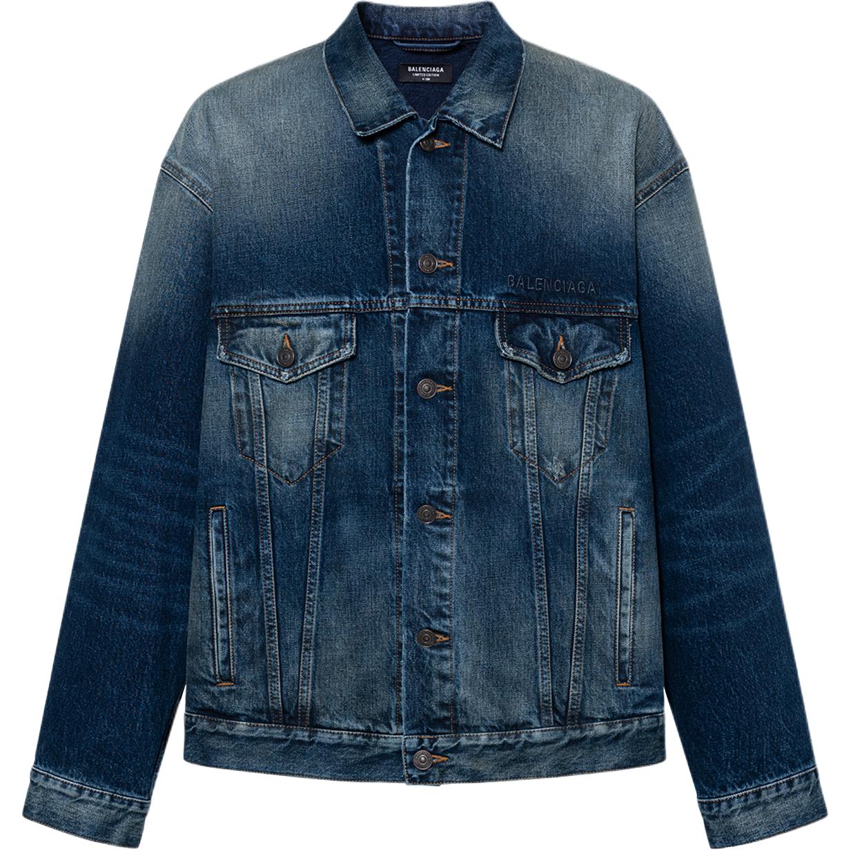 Balenciaga Джинсовая куртка унисекс синяя, Blue
Balenciaga Джинсовая куртка унисекс синяя, Blue