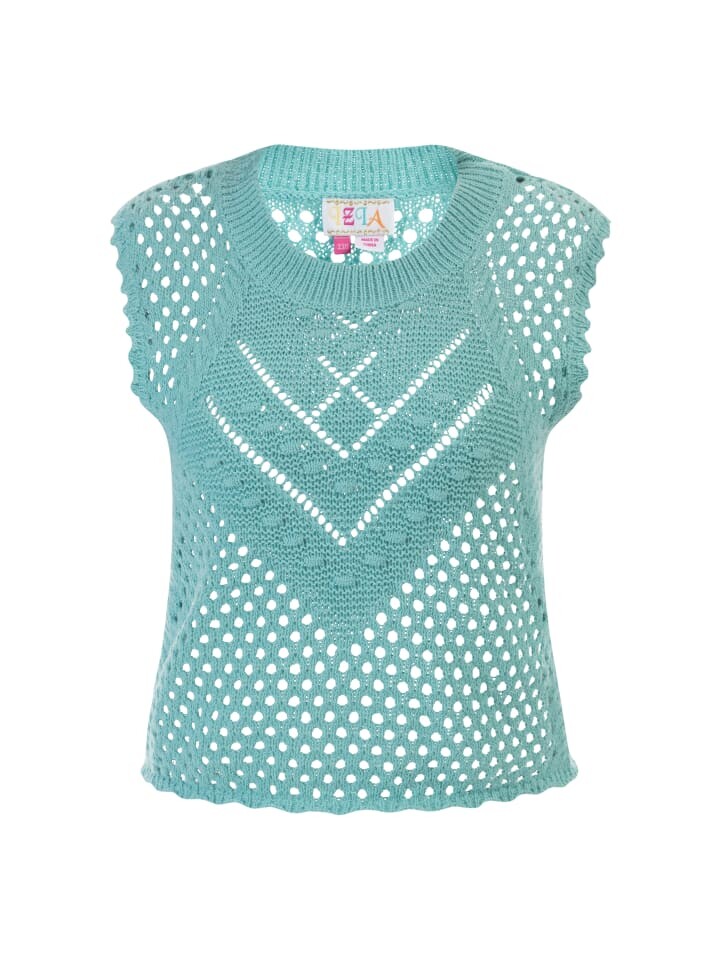Свитер-жилет IZIA, бирюзовый
Свитер-жилет IZIA, бирюзовый