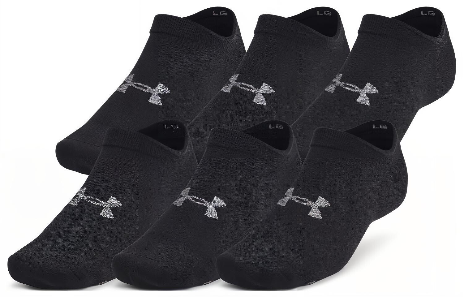 Носки унисекс до щиколотки Under Armour, цвет 6PCS (Black)
Носки унисекс до щиколотки Under Armour, цвет 6PCS (Black)