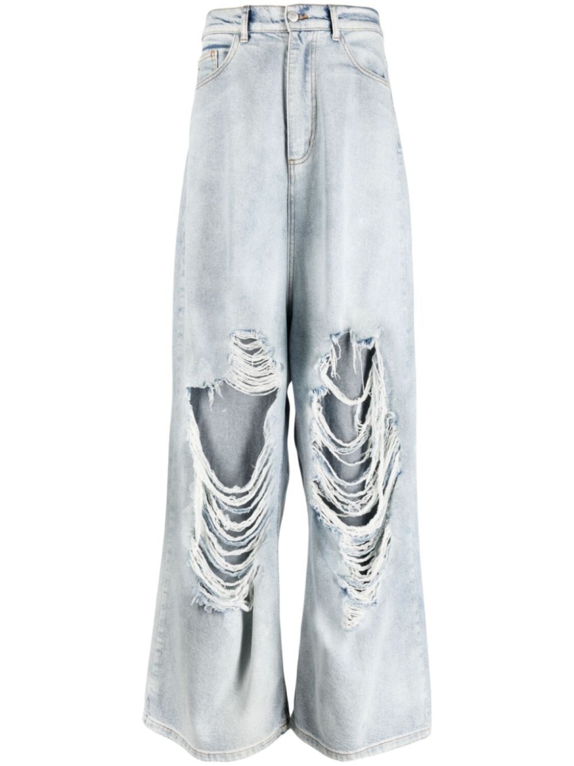 Широкие джинсы с эффектом потертости Natasha Zinko, синий
Широкие джинсы с эффектом потертости Natasha Zinko, синий