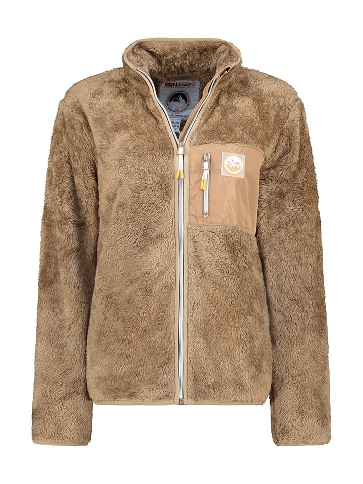 Geographical Norway Флисовая куртка «Upecious» цвета таупе
Geographical Norway Флисовая куртка «Upecious» цвета таупе