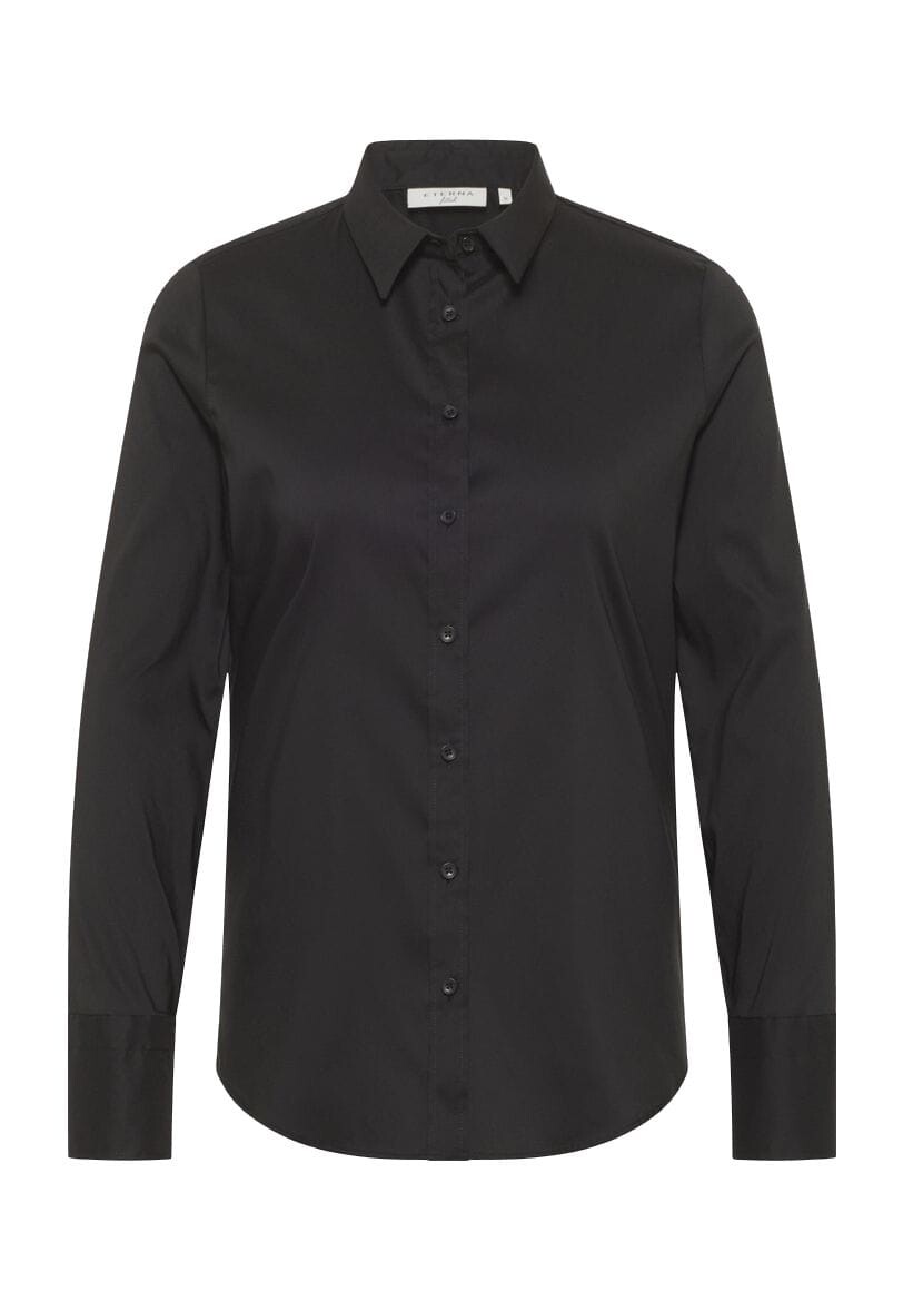 Блузка, блузочный воротник, для женщин ETERNA, черный
Блузка, блузочный воротник, для женщин ETERNA, черный