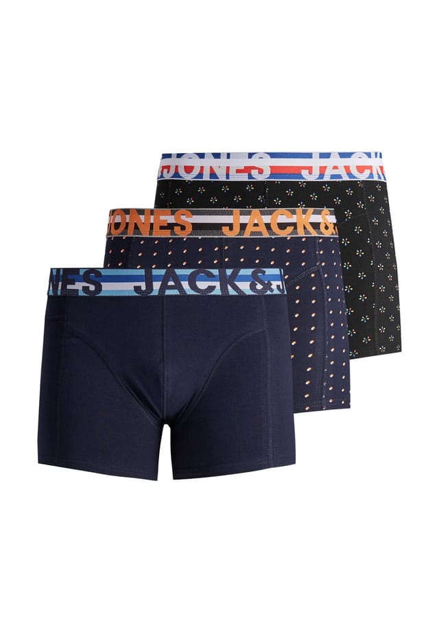 Трусы 3 шт. трусы шорты jachenrik Jack & Jones, синий
Трусы 3 шт. трусы шорты jachenrik Jack & Jones, синий