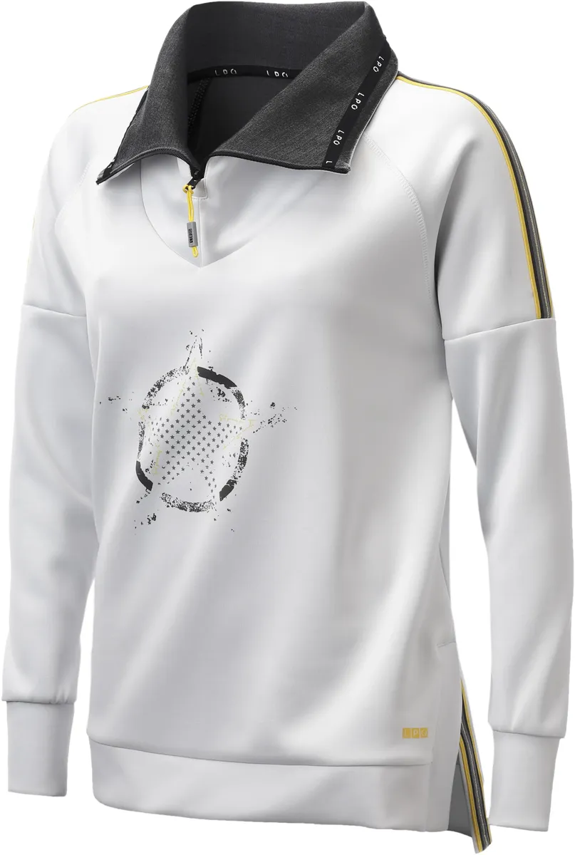 Флисовая куртка LPO "Sweat Troyer HAINESVILLE WOMEN", модный принт, белый
Флисовая куртка LPO "Sweat Troyer HAINESVILLE WOMEN", модный принт, белый