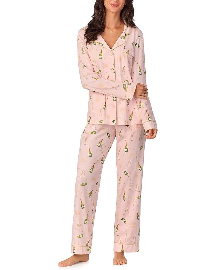 Пижама Bedhead PJs Long Sleeve Classic Cotton Knit Pajama Set, цвет Pop Fizz Clink
Пижама Bedhead PJs Long Sleeve Classic Cotton Knit Pajama Set, цвет Pop Fizz Clink