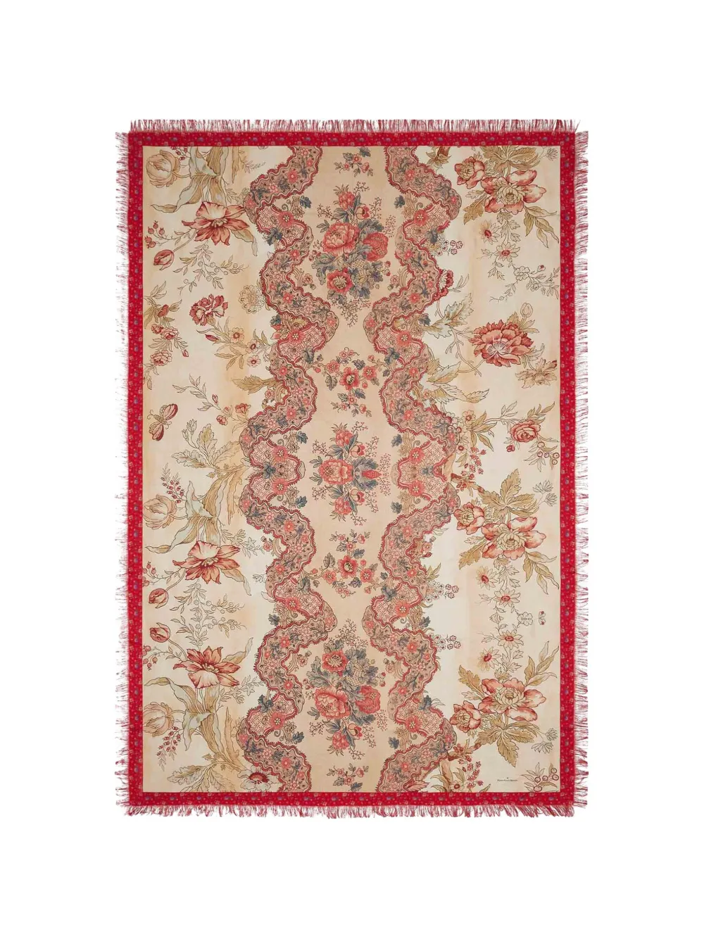 Шелковый шарф с бахромой и цветочным узором Aloeuw Pierre-Louis Mascia, бежевый
Шелковый шарф с бахромой и цветочным узором Aloeuw Pierre-Louis Mascia, бежевый