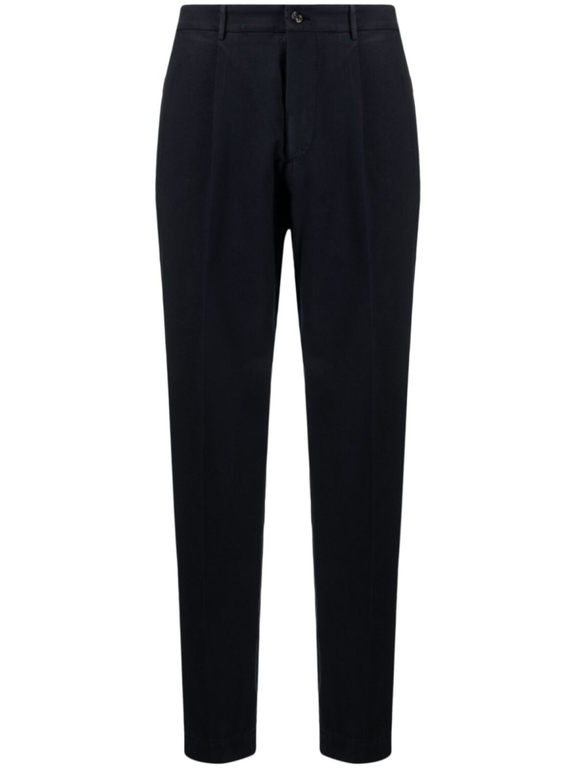 Зауженные брюки со складками Dell'oglio, синий
Зауженные брюки со складками Dell'oglio, синий