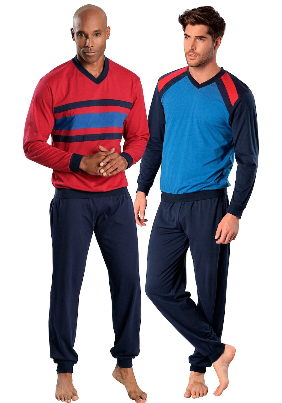 Длинная пижама LE JOGGER, Cobalt Blue/Sky Blue/Red
Длинная пижама LE JOGGER, Cobalt Blue/Sky Blue/Red