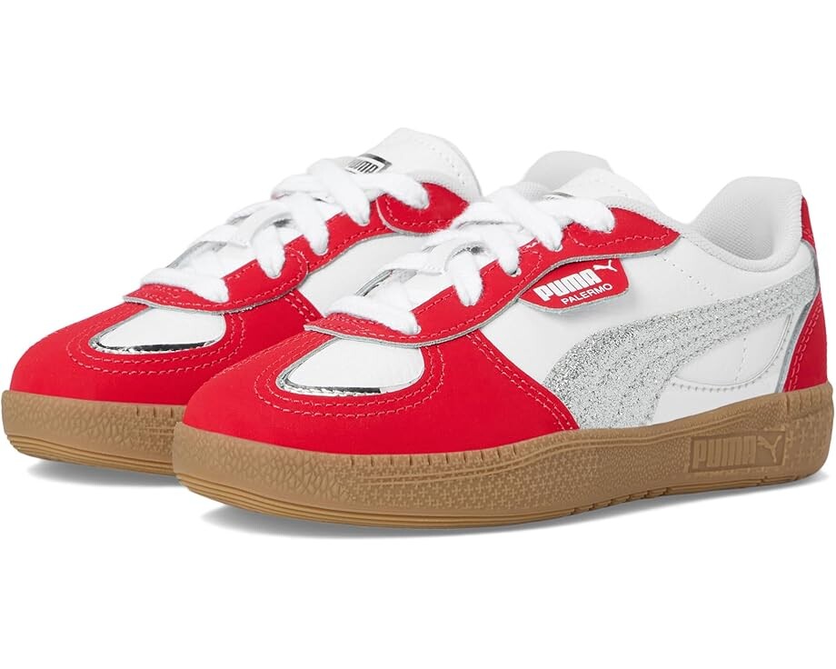 Кроссовки PUMA Kids Palermo Moda, цвет For All Time Red/Puma Silver/Gum
Кроссовки PUMA Kids Palermo Moda, цвет For All Time Red/Puma Silver/Gum
