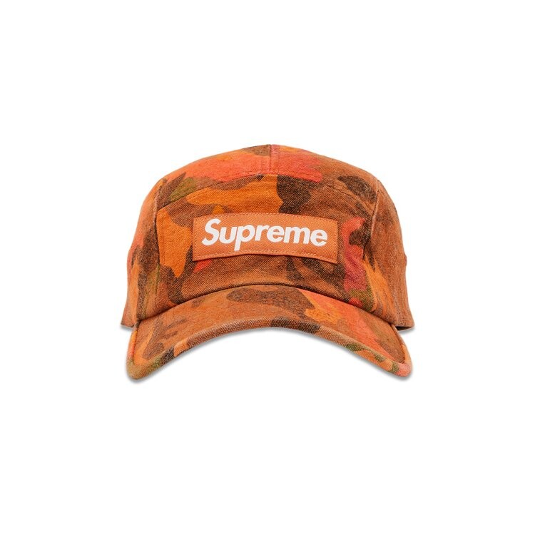 Бейсболка Supreme Washed Canvas Camp Cap, цвет Orange Camo
Бейсболка Supreme Washed Canvas Camp Cap, цвет Orange Camo