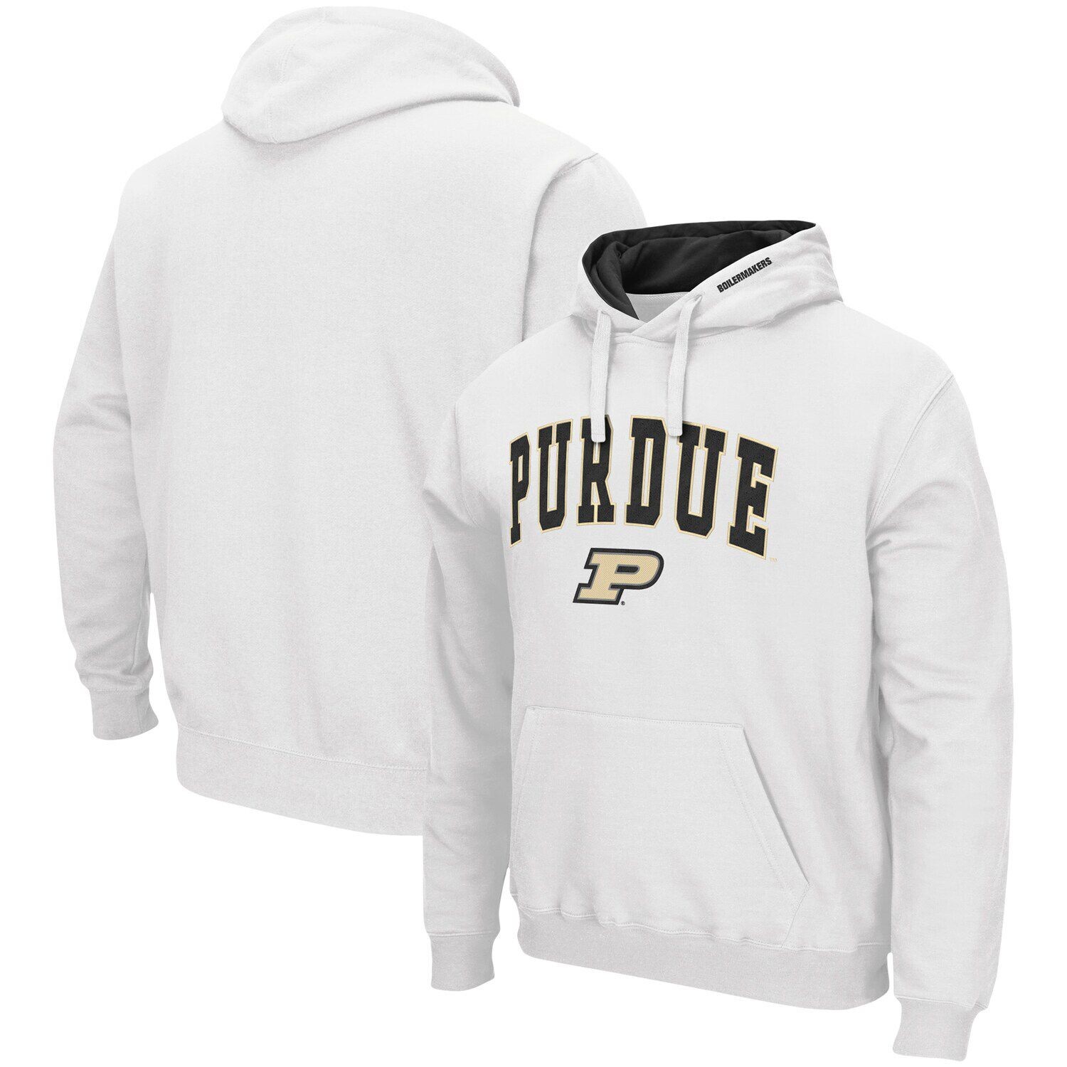 Мужской белый пуловер с капюшоном Purdue Boilermakers Arch & Logo 3.0 Colosseum
Мужской белый пуловер с капюшоном Purdue Boilermakers Arch & Logo 3.0 Colosseum