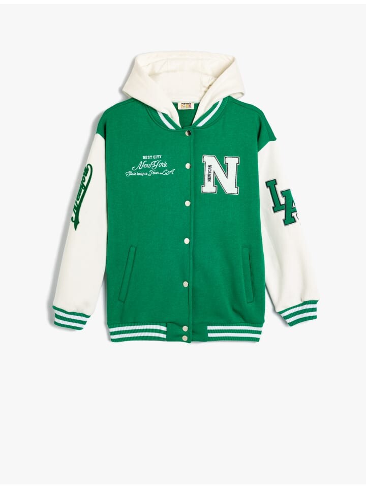 Блейзер KOTON, зеленый 
Блейзер KOTON, зеленый