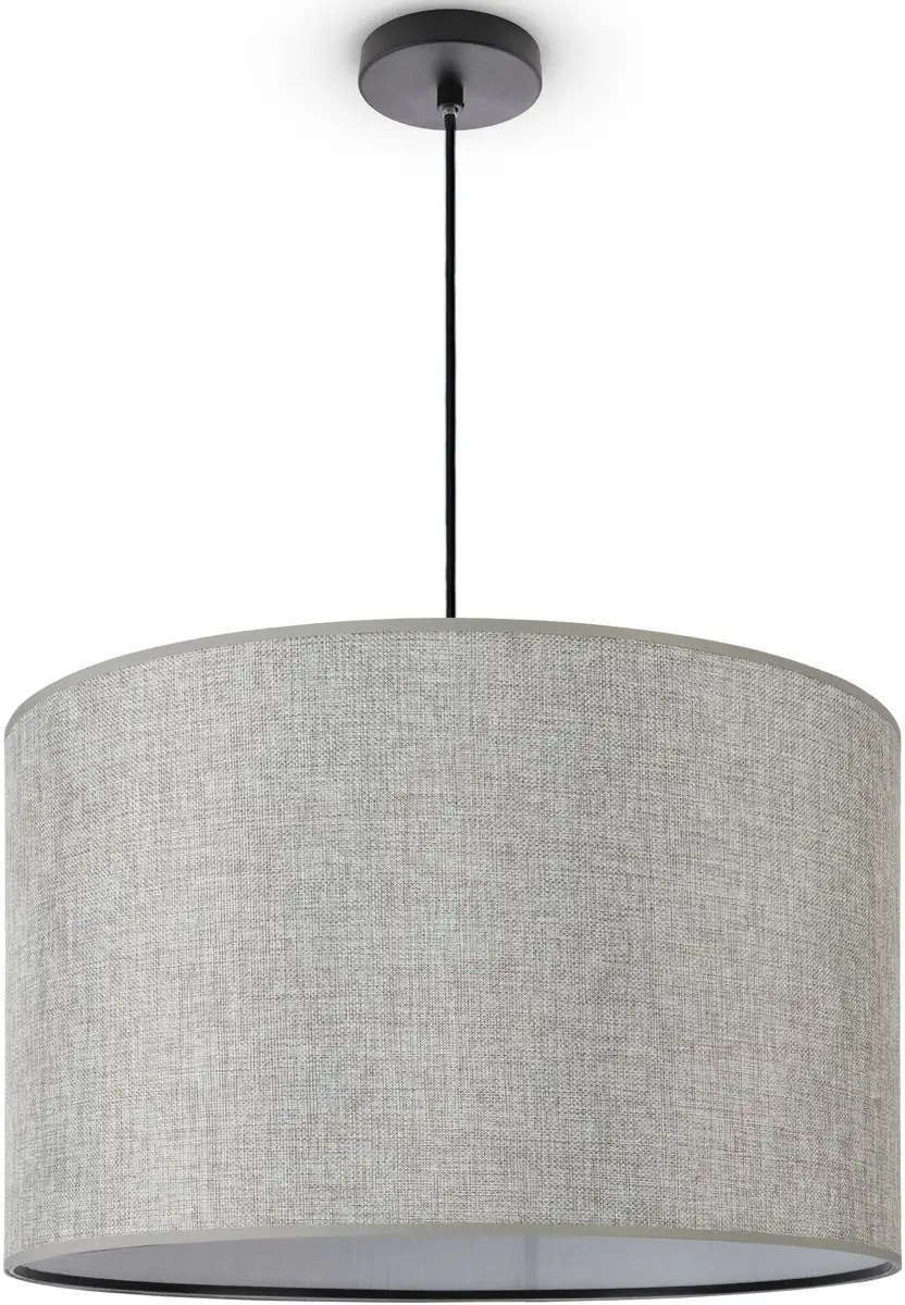 Подвесной светильник Paco Home "HUGO CANVAS UNI COLOR", лампа E27 | без лампочки, тканевый абажур для гостиной, скандинавский простой подвесной светильник, современный Ø 45,5 см, Высота: 27 см, серый/черный
Подвесной светильник Paco Home "HUGO CANVAS UNI COLOR", лампа E27 | без лампочки, тканевый абажур для гостиной, скандинавский простой подвесной светильник, современный Ø 45,5 см, Высота: 27 см, серый/черный