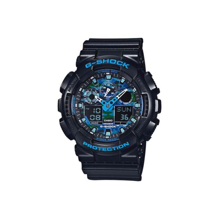 CASIO Часы Women's G-SHOCK Blue Watch GA-100CB-1
CASIO Часы Women's G-SHOCK Blue Watch GA-100CB-1
