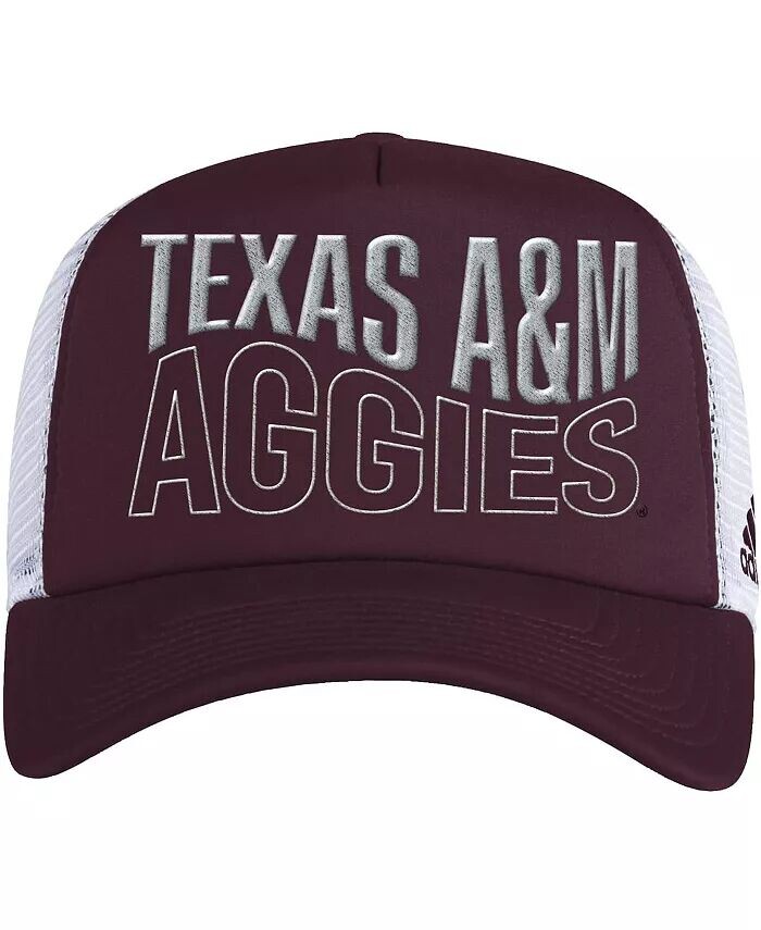 Мужская темно-бордово-белая кепка Texas A&M Aggies Wave Foam Trucker Snapback Adidas
Мужская темно-бордово-белая кепка Texas A&M Aggies Wave Foam Trucker Snapback Adidas